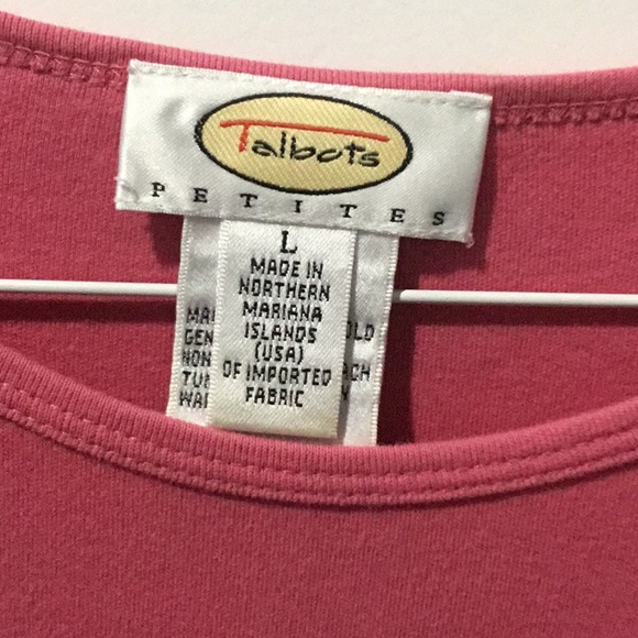 Talbots Petites short sleeve t-shirt. - Picture 2 of 3